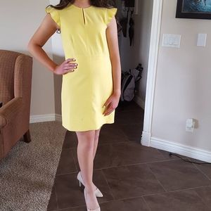 Yellow Ann Tayor Size 8 Cocktail dress